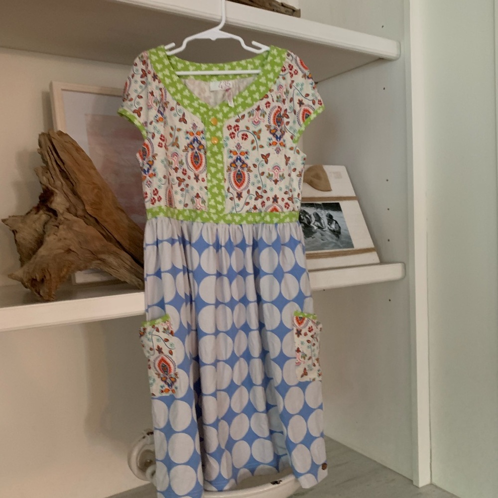 A MJ polka dotted dress.